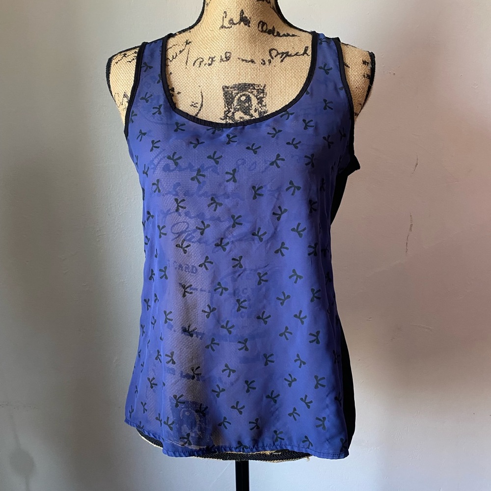 CUTE BOW DESIGN BLOUSE TOP